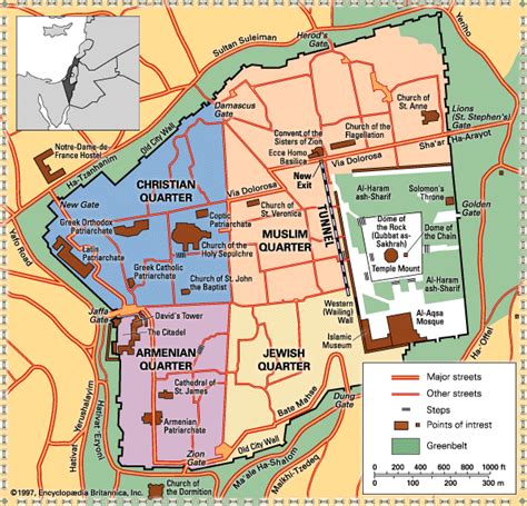 four quarters of jerusalem
